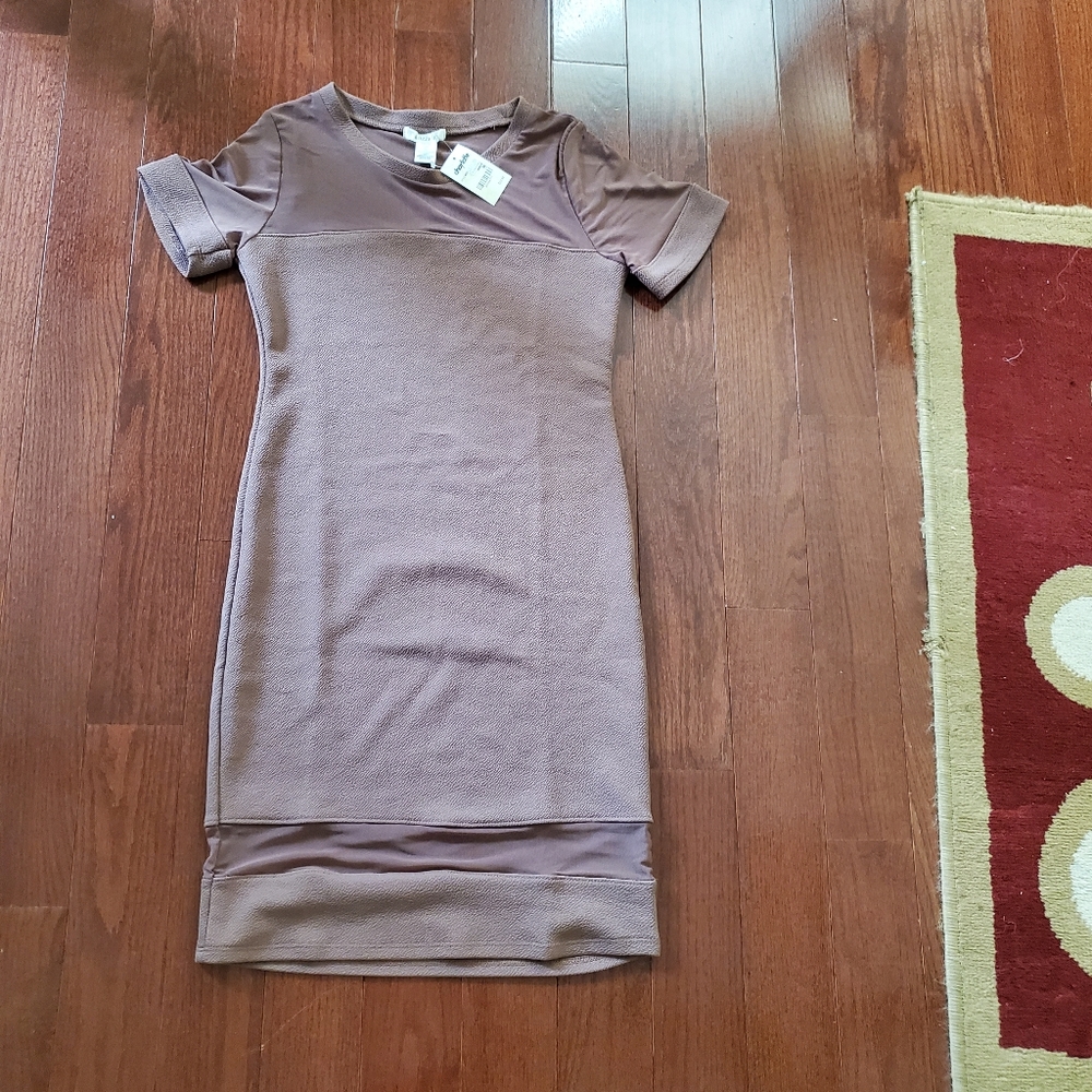 Tan dress